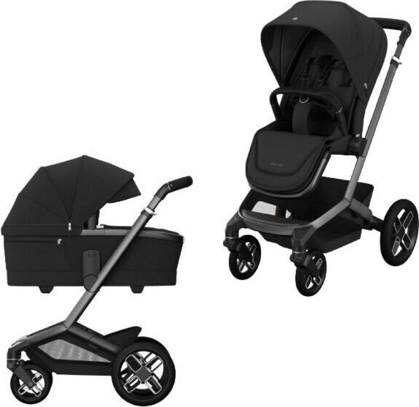 Barnevogn, Fame, Duo – Twillic Black