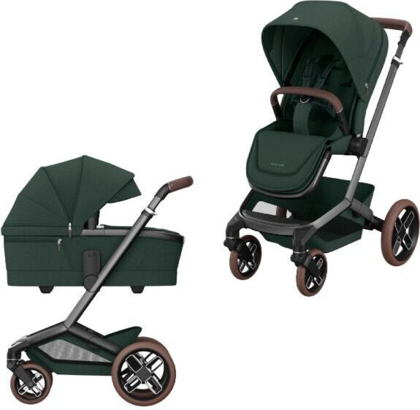Barnevogn, Fame, Duo - Twillic Green
