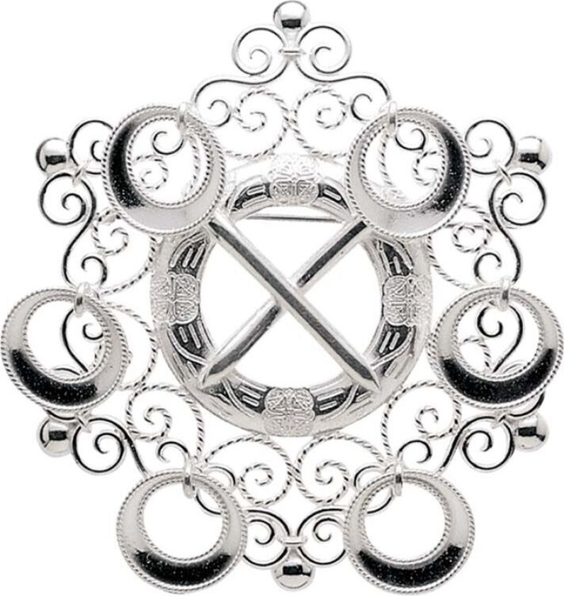 Sølje Nedre Buskerud i 830 hvitt sølv