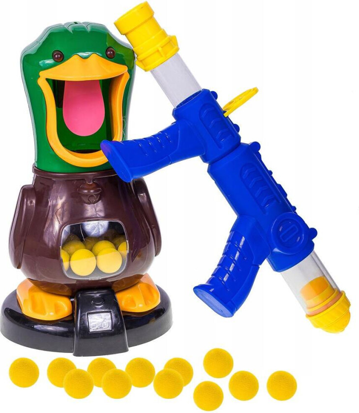 Skytespill for barn - Hungry Duck Spill