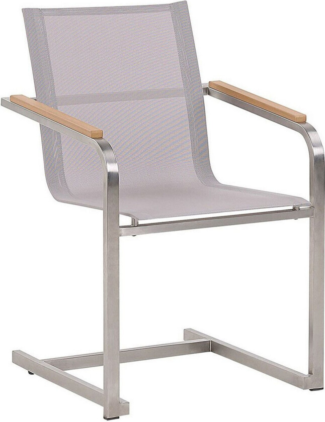 Zervo Lenestol 4 stk - Beige/Sølv