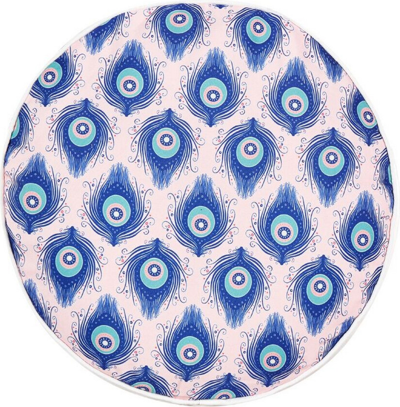 Didsbury Utendørspute 40 cm Rund 2 stk - Blå/Rosa