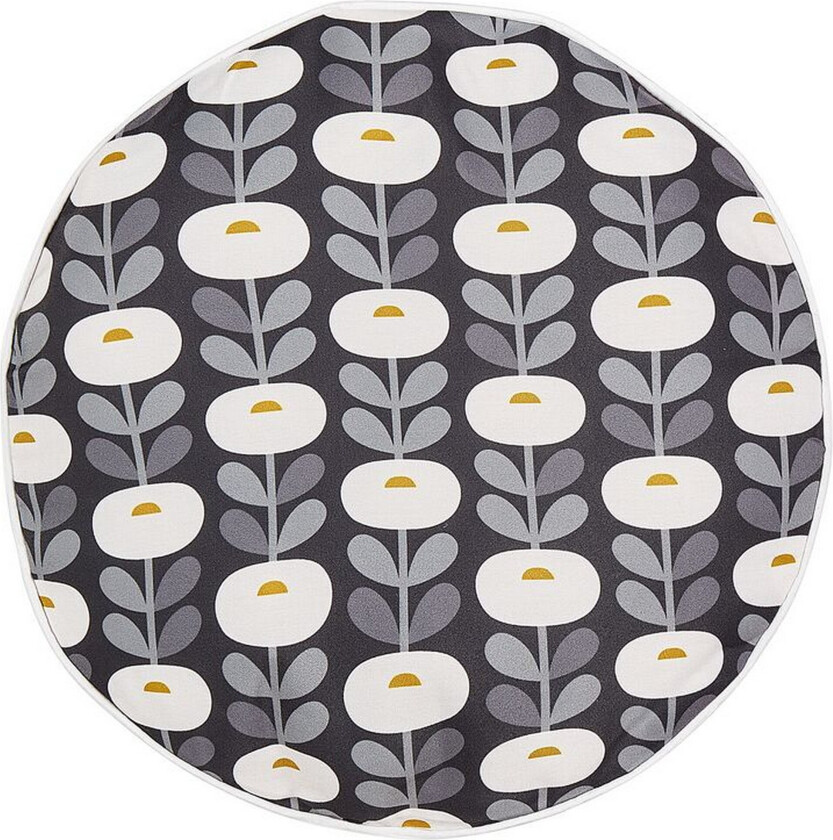 Bilde av Corsano Utendørspute 40 cm Rund 2 stk - Grå/Hvit