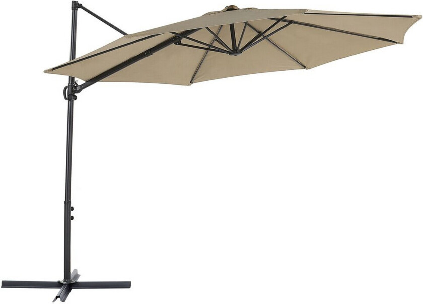 Calimera Hengende parasoll 295 cm - Beige/Sort