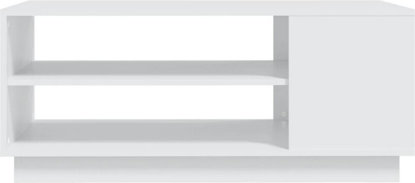 Salongbord hvit 102x55x43 cm sponplate - Hvit