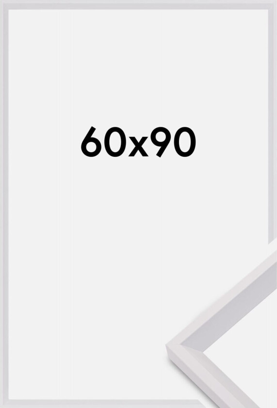 Ramme Globe Akrylglass Hvit 60x90 Cm