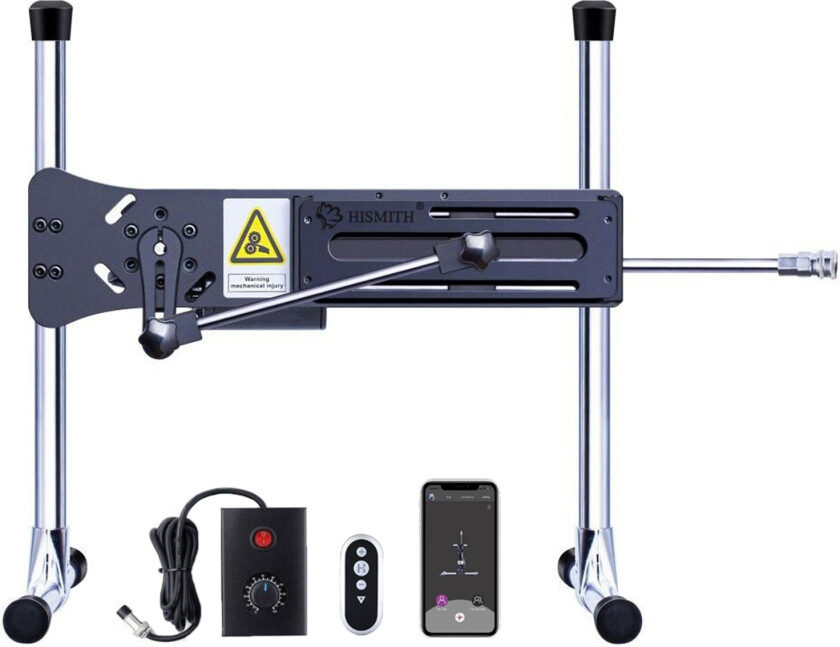 Premium 1 Appstyrt Sexmaskin 2.0 - Svart