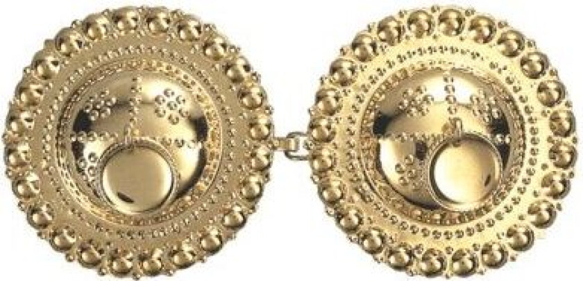 Beltespenne i 830 forgylt sølv