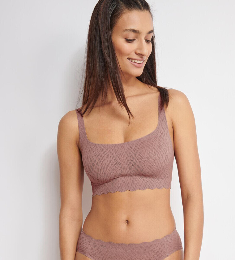Zero Feel Bliss BH Top, Farge: Cacao, Størrelse: M, Kvinner