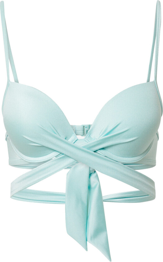 Sydney Bikinitopp Med Bøyle, Farge: Egghvit Blå, Størrelse: 80B, Kvinner