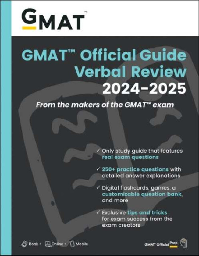 GMAT Official Guide Verbal Review 2024-2025: Book + Online Question Bank av GMAC (Graduate Management Admission Council)
