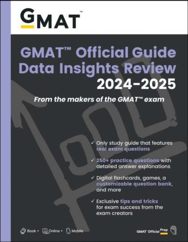 GMAT Official Guide Data Insights Review 2024-2025: Book + Online Question Bank av GMAC (Graduate Management Admission Council)