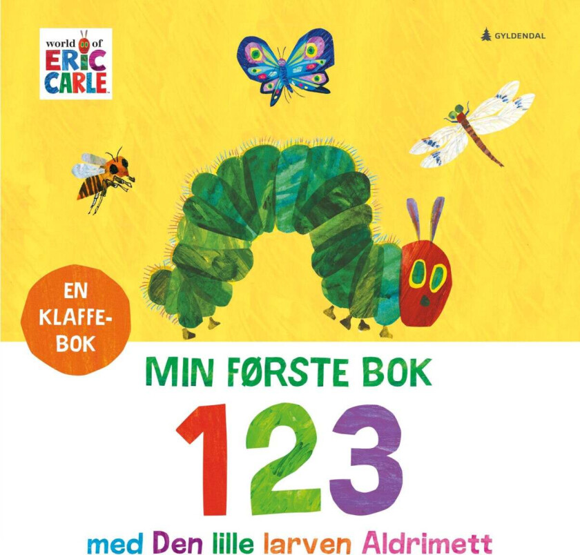 123 med Den lille larven Aldrimett av Eric Carle