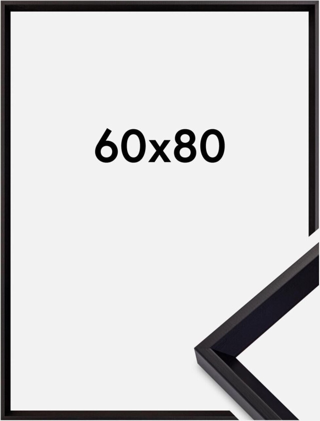 Ramme Globe Akrylglass Svart 60x80 Cm