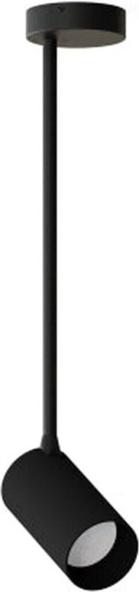 Mono medium lang enkel takspot - Svart - Svart