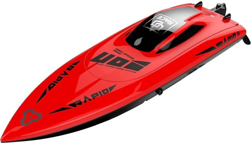 UDI Rapid RC Båt - Rød 2.4GHz