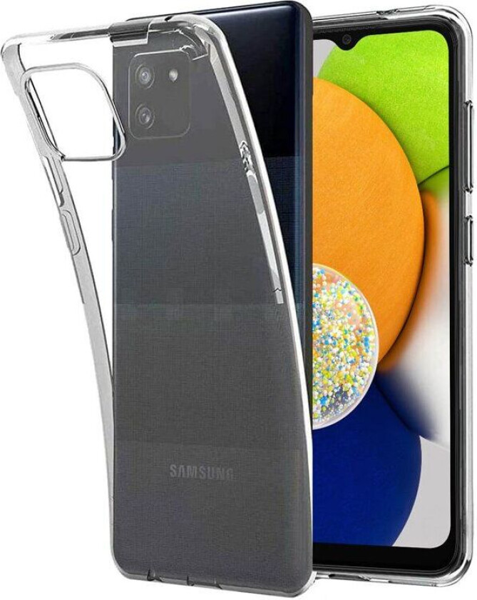 Silikondeksel gjenomsiktig Samsung Galaxy A03