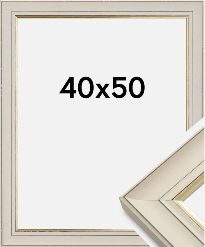 Ramme Sally Hvit 40x50 Cm