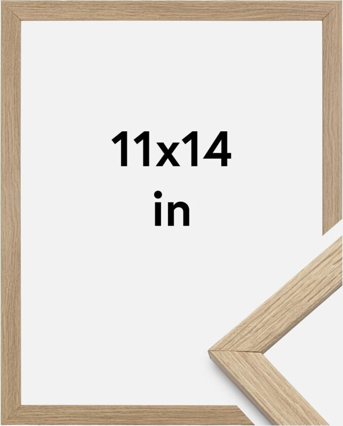 Ramme Stilren Akrylglass Eik 11x14 Inches (27,94x35,56 Cm)