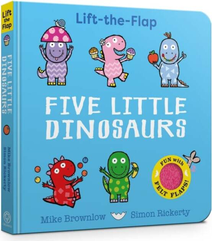 Five Little Dinosaurs av Mike Brownlow