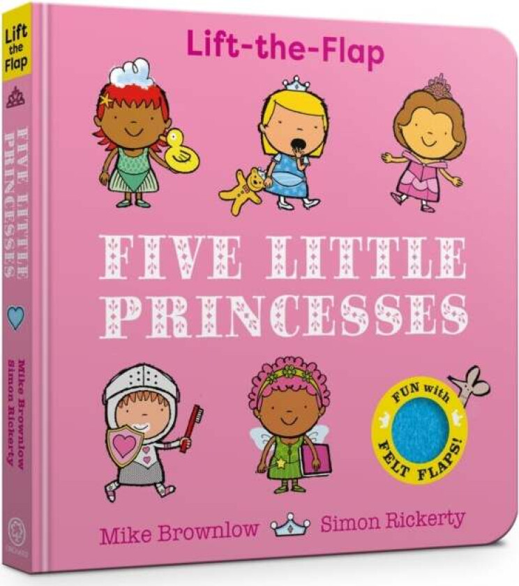 Five Little Princesses av Mike Brownlow