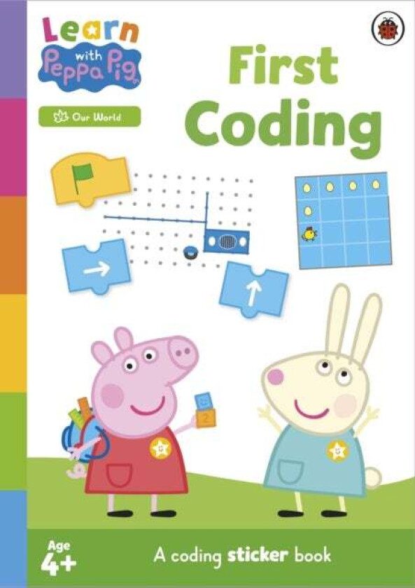 Learn with Peppa: First Coding sticker activity book av Peppa Pig