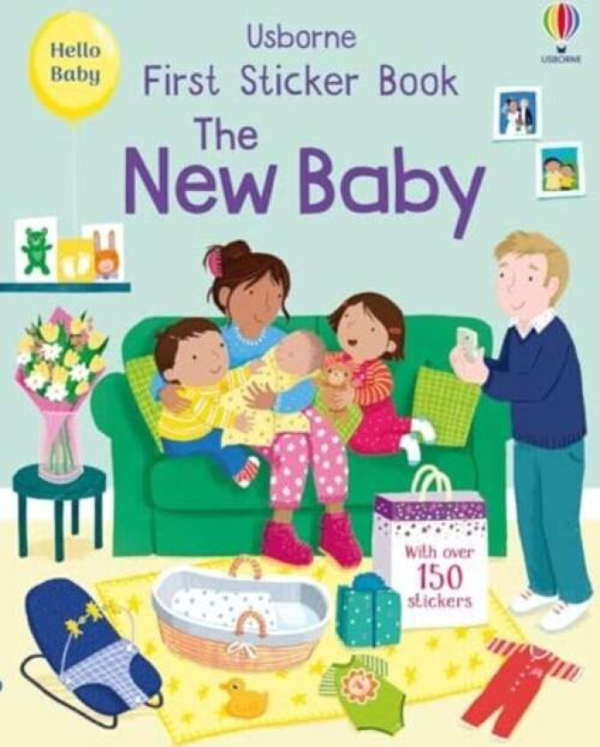 First Sticker Book The New Baby av Jessica Greenwell