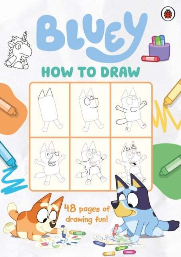 Bluey: How to Draw av Bluey