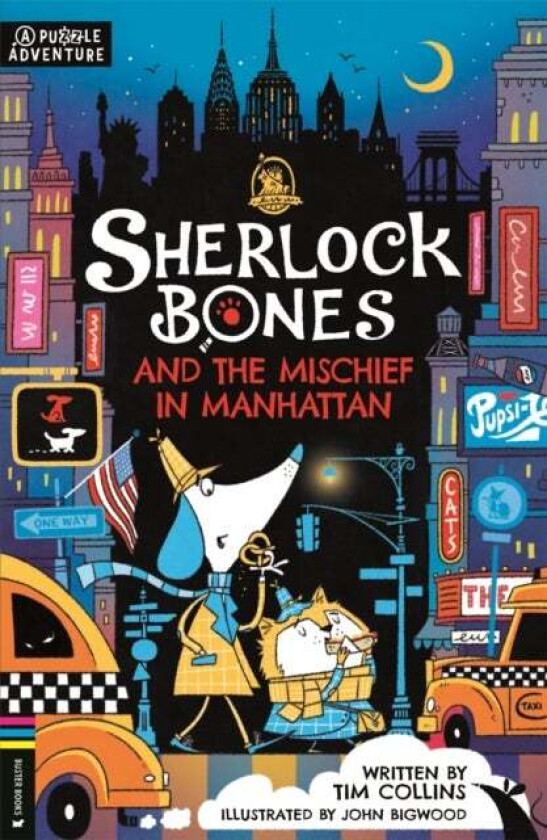 Sherlock Bones and the Mischief in Manhattan av Tim Collins