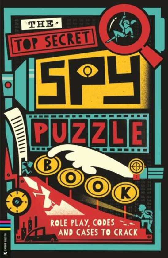 The Top Secret Spy Puzzle Book av Gareth Moore