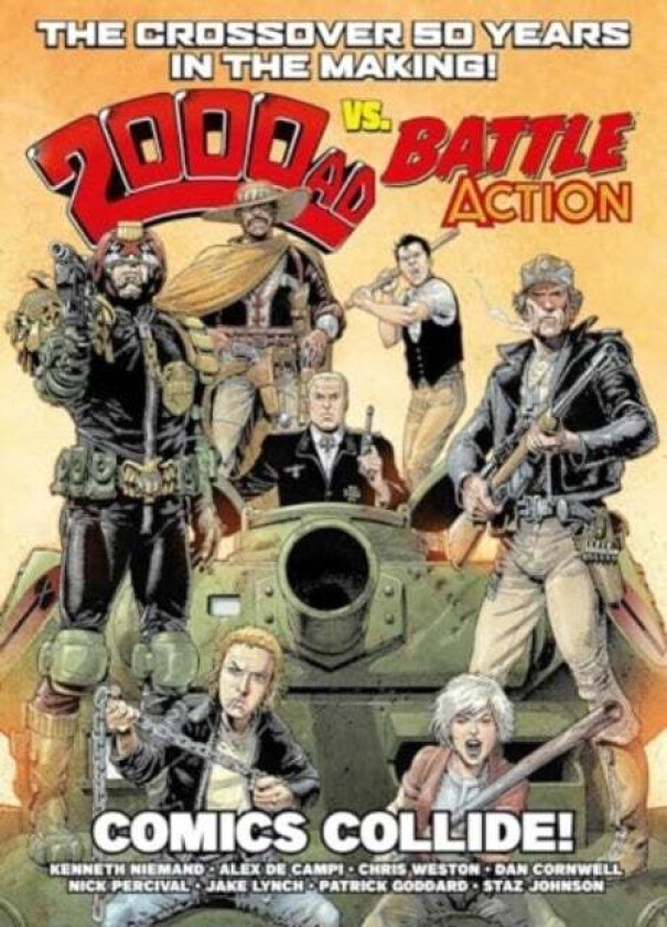 2000 AD Vs Battle Action: Comics Collide! av Kenneth Niemand, Geoffrey D. Wessel, Chris Weston, Karl Stock, Arthur Wyatt, Gordon Rennie, Michael Carro