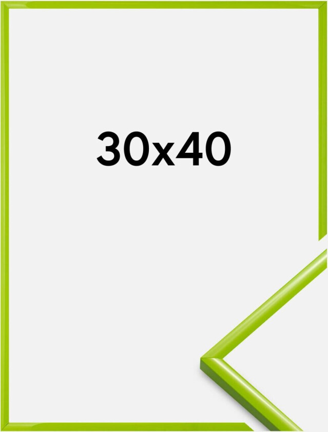 Ramme New Lifestyle Akrylglass May Green 30x40 Cm