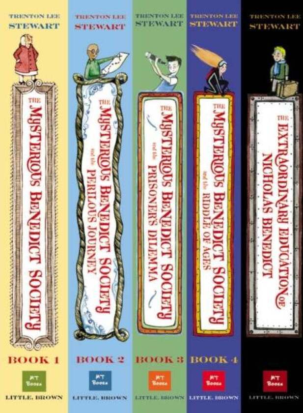 The Mysterious Benedict Society Paperback Boxed Set av Trenton Lee Stewart