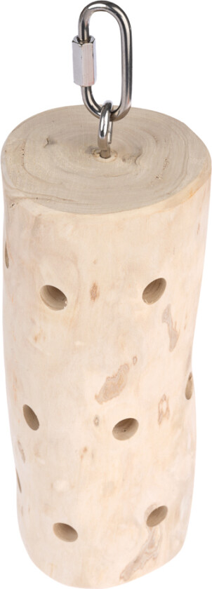 Foraging-rulle laget av Java-tre - L 6 x B 6 x H 22 cm