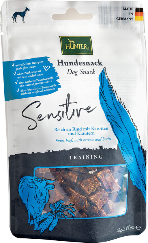 HUNTER treningsnacks Sensitive - 2 x 70 g