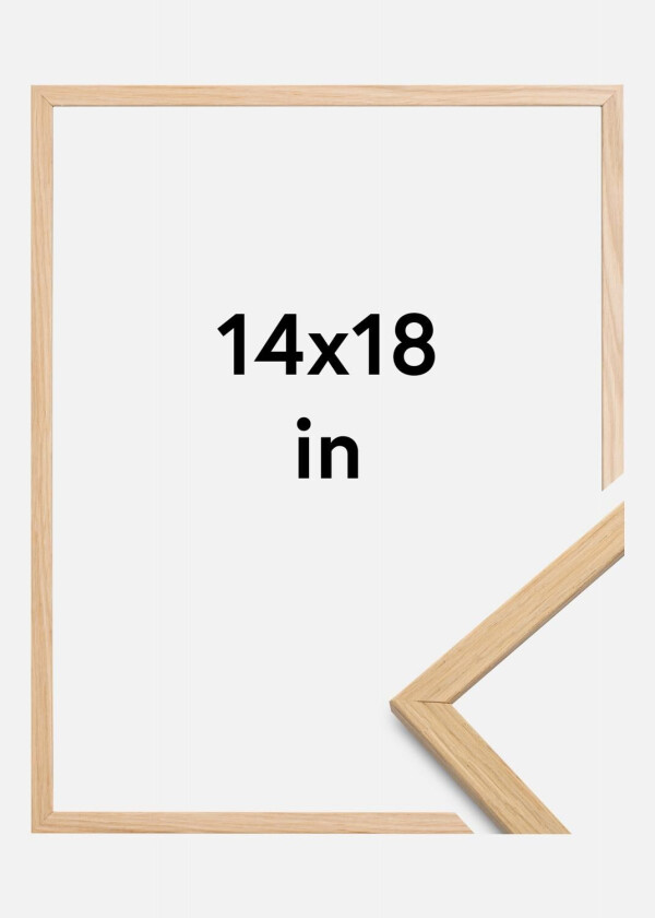 Ramme Edsbyn Akrylglass Eik 14x18 Inches (35,56x45,72 Cm)