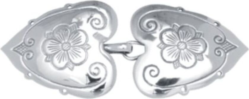 Capespenne Olavsrosen i 830 oksidert sølv