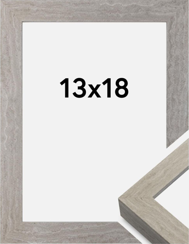 Ramme New Stockholm Grå 13x18 Cm