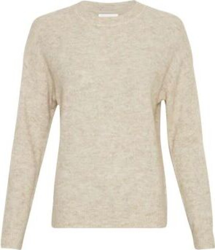 Moss Copenhagen Festina Hope Pullover - Oatmeal Melange L/XL