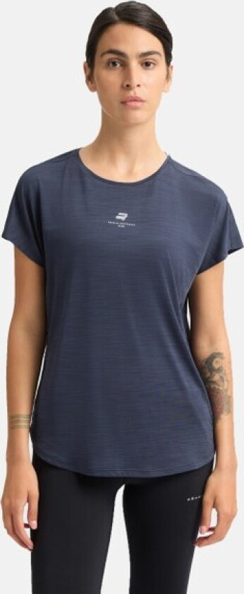 Motion Loose Tee, Space Navy, S,  Løpeklær