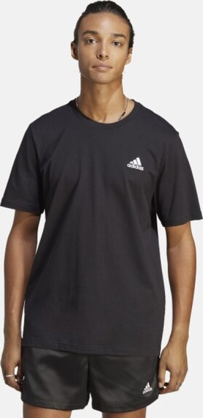 adidas Essential Single Jersey T-Shirt, t-skjorte, herre BLACK