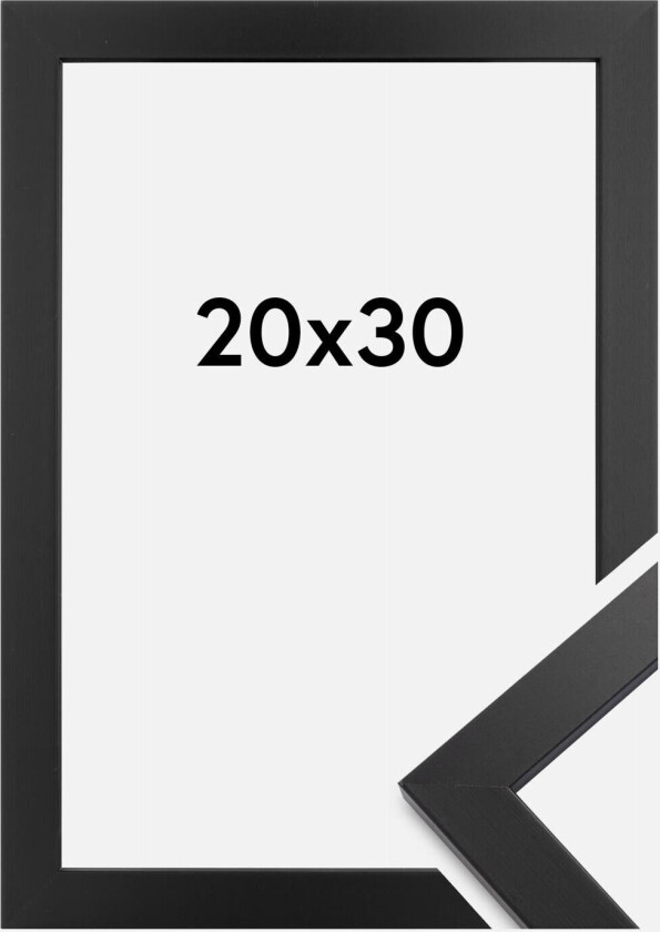Ramme Black Wood 20x30 Cm