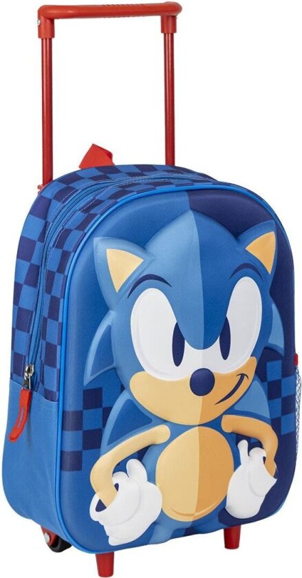 - Kids Backpack Trolley 3D - Sonic (2100005121)