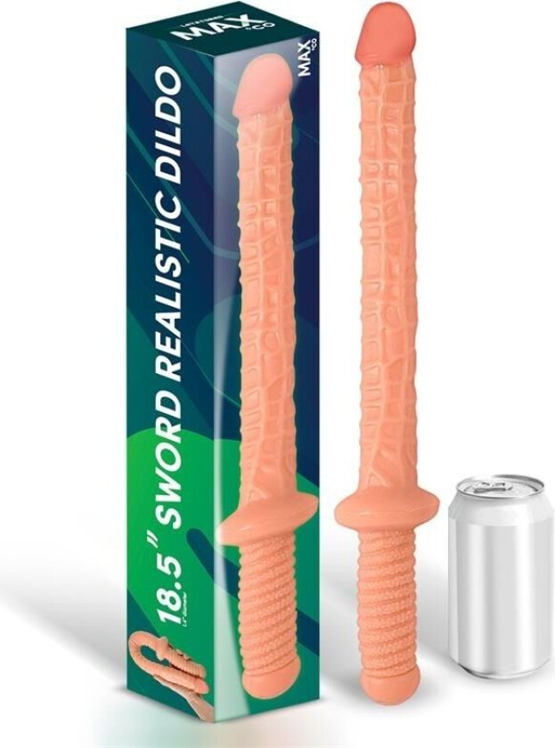Blade Realistic Dildo Sword 18.5 Flesh