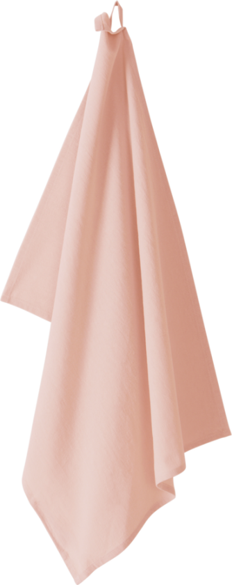 kjøkkenhåndkle 1-pk Lys rosa