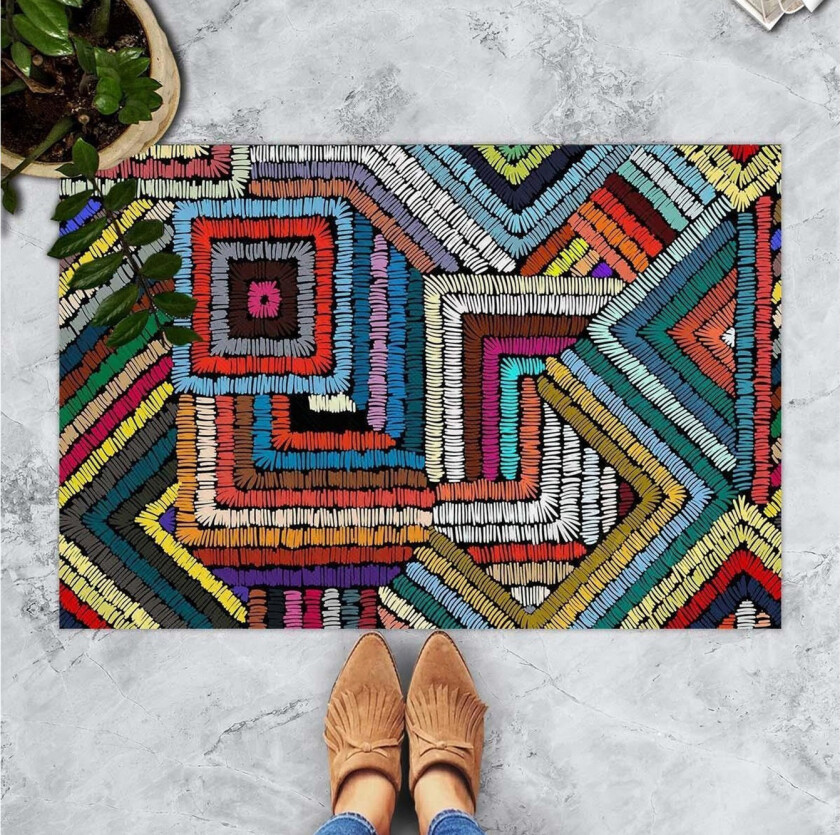 Bilde av Chilai Dørmatte 45x70 cm - PVC/Multifarget