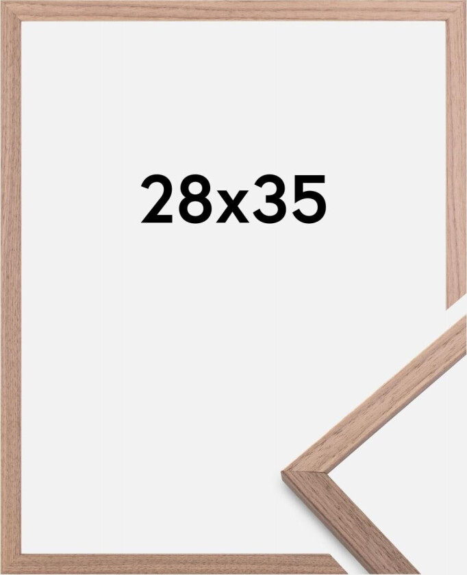 Ramme Edsbyn Lys Valnøtt 28x35 Cm