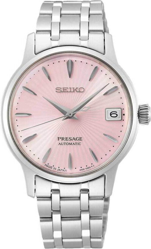 Presage Automatic Ladies SRP839J1 - Automatisk - Sølv - Dameklokker - Rustfritt stål - ledd m/pin - Mineral
