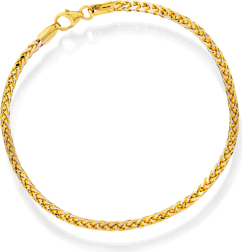 Armbånd i 585 gult gull