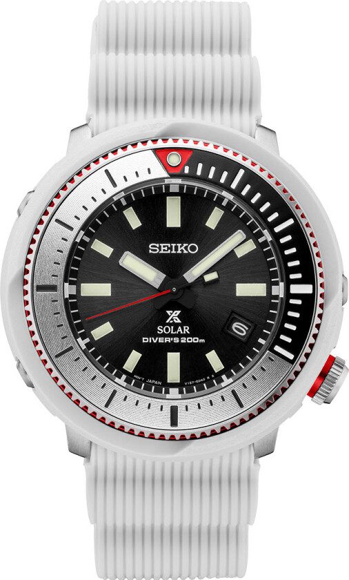 Prospex Street Series Solar Divers SNE545P1 - RIP - Kvarts - Hvit - Herreklokker - Silikon - Mineral